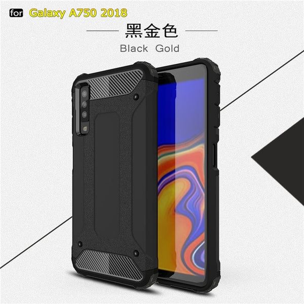 For Cover Samsung Galaxy A7 2018 Case TPU & PC Armor Phone Case For Samsung Galaxy A7 2018 Cover For Samsung A7 2018 A750 6''