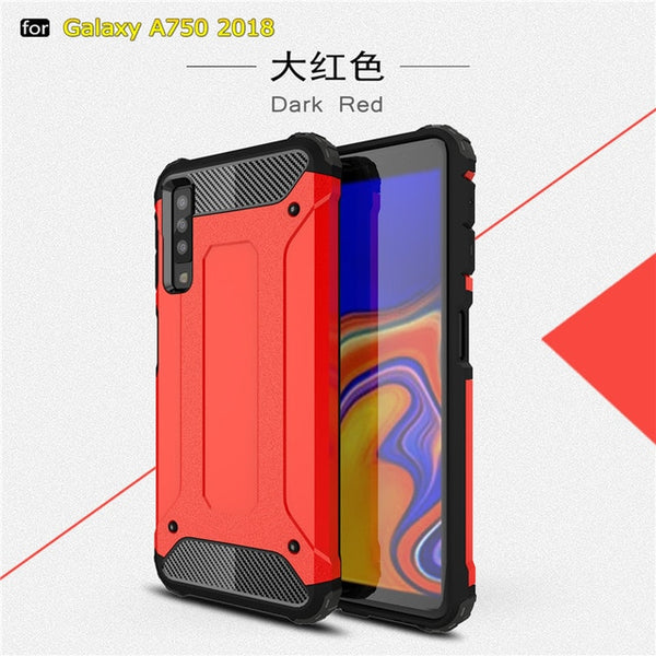 For Cover Samsung Galaxy A7 2018 Case TPU & PC Armor Phone Case For Samsung Galaxy A7 2018 Cover For Samsung A7 2018 A750 6''