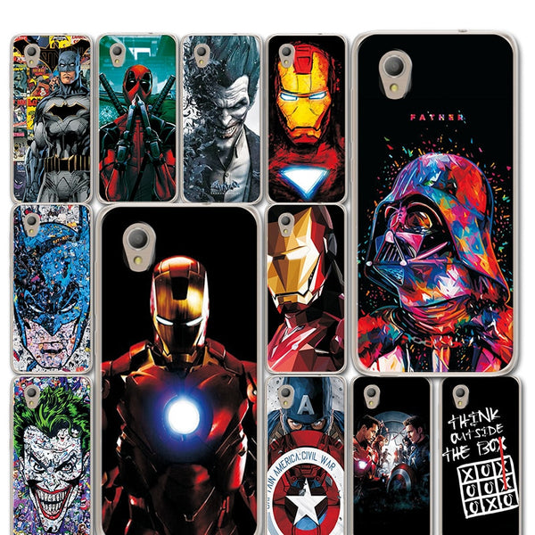 Captain America Phone Case For Alcatel 5033D Silicone Novelty The Avengers Mobile Cover Case For Alcatel 1 5033D 5033A 5033Y 5"