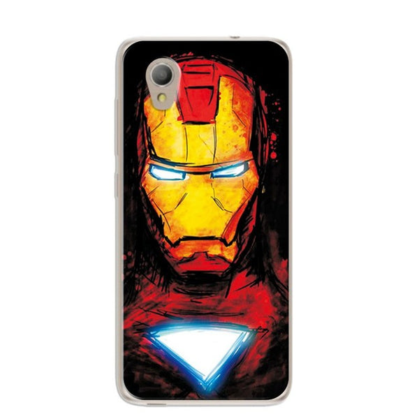 Captain America Phone Case For Alcatel 5033D Silicone Novelty The Avengers Mobile Cover Case For Alcatel 1 5033D 5033A 5033Y 5"