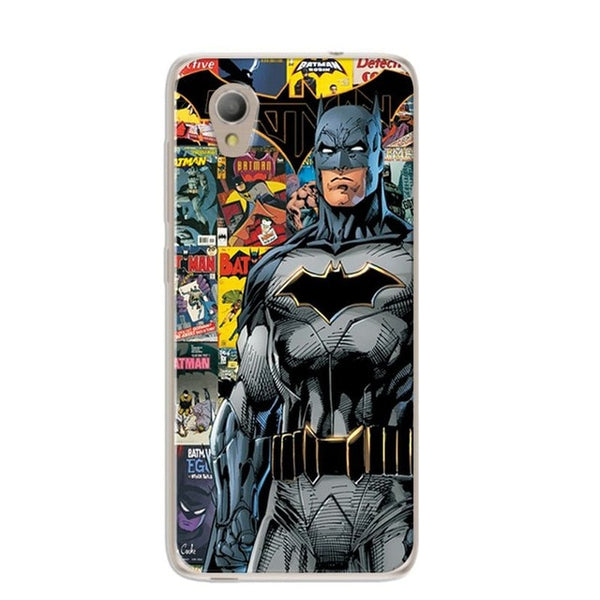 Captain America Phone Case For Alcatel 5033D Silicone Novelty The Avengers Mobile Cover Case For Alcatel 1 5033D 5033A 5033Y 5"