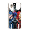 Captain America Phone Case For Alcatel 5033D Silicone Novelty The Avengers Mobile Cover Case For Alcatel 1 5033D 5033A 5033Y 5"