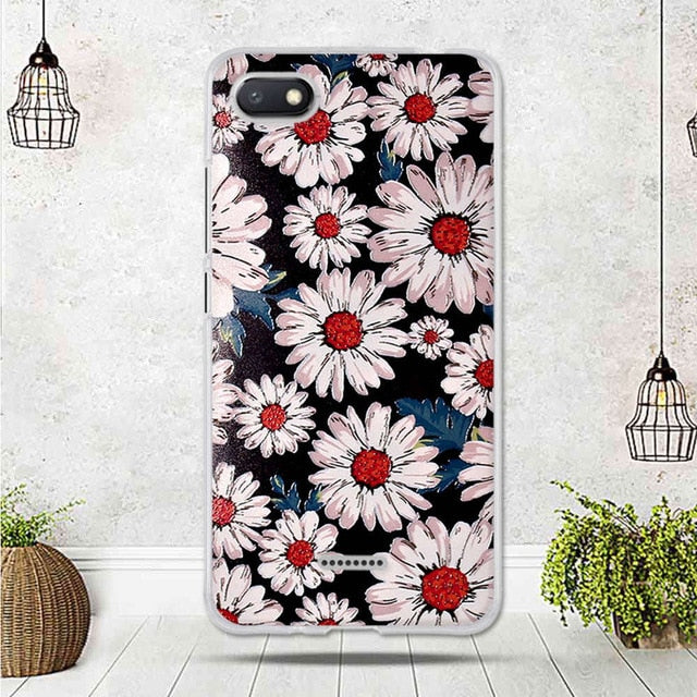 Mobile Phone Case For Xiaomi Redmi 6A Case Silicon Soft TPU Back Cover For Capa Xiaomi Redmi 6A Cover Funda 3D Coque Redmi 6 A