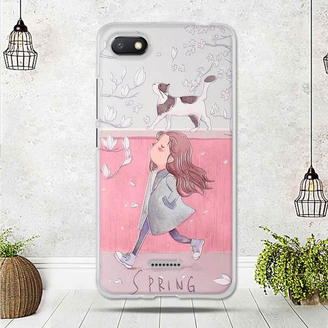 Mobile Phone Case For Xiaomi Redmi 6A Case Silicon Soft TPU Back Cover For Capa Xiaomi Redmi 6A Cover Funda 3D Coque Redmi 6 A