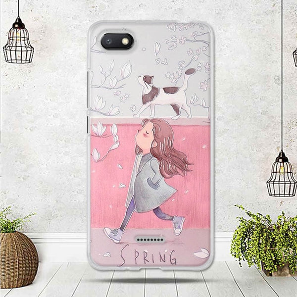 Mobile Phone Case For Xiaomi Redmi 6A Case Silicon Soft TPU Back Cover For Capa Xiaomi Redmi 6A Cover Funda 3D Coque Redmi 6 A