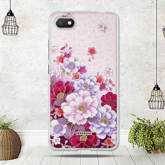 Mobile Phone Case For Xiaomi Redmi 6A Case Silicon Soft TPU Back Cover For Capa Xiaomi Redmi 6A Cover Funda 3D Coque Redmi 6 A