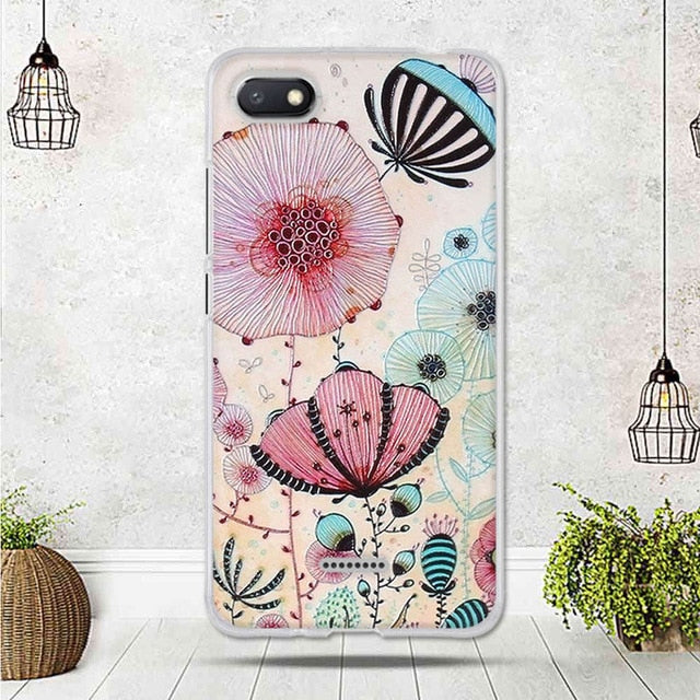 Mobile Phone Case For Xiaomi Redmi 6A Case Silicon Soft TPU Back Cover For Capa Xiaomi Redmi 6A Cover Funda 3D Coque Redmi 6 A
