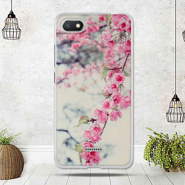 Mobile Phone Case For Xiaomi Redmi 6A Case Silicon Soft TPU Back Cover For Capa Xiaomi Redmi 6A Cover Funda 3D Coque Redmi 6 A