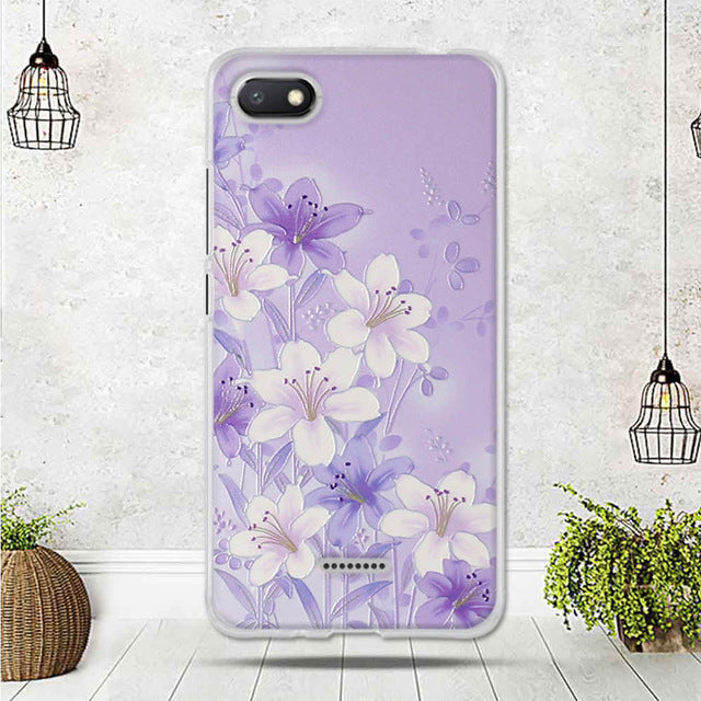 Mobile Phone Case For Xiaomi Redmi 6A Case Silicon Soft TPU Back Cover For Capa Xiaomi Redmi 6A Cover Funda 3D Coque Redmi 6 A