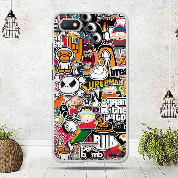 Mobile Phone Case For Xiaomi Redmi 6A Case Silicon Soft TPU Back Cover For Capa Xiaomi Redmi 6A Cover Funda 3D Coque Redmi 6 A