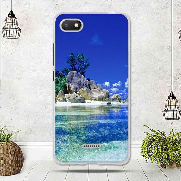 Mobile Phone Case For Xiaomi Redmi 6A Case Silicon Soft TPU Back Cover For Capa Xiaomi Redmi 6A Cover Funda 3D Coque Redmi 6 A