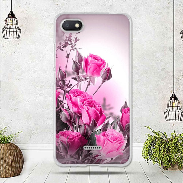 Mobile Phone Case For Xiaomi Redmi 6A Case Silicon Soft TPU Back Cover For Capa Xiaomi Redmi 6A Cover Funda 3D Coque Redmi 6 A