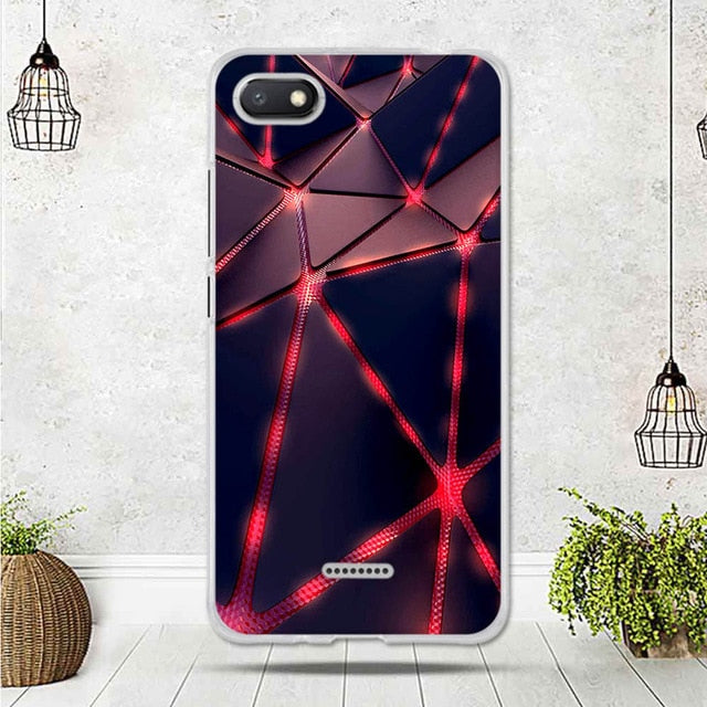 Mobile Phone Case For Xiaomi Redmi 6A Case Silicon Soft TPU Back Cover For Capa Xiaomi Redmi 6A Cover Funda 3D Coque Redmi 6 A