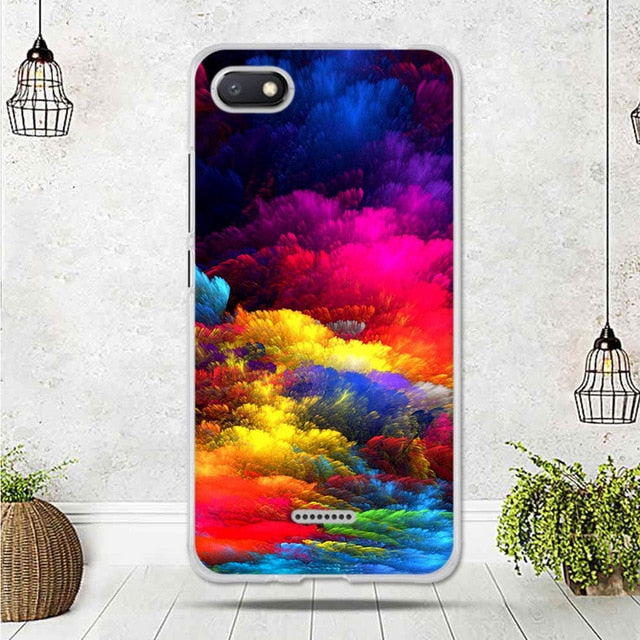 Mobile Phone Case For Xiaomi Redmi 6A Case Silicon Soft TPU Back Cover For Capa Xiaomi Redmi 6A Cover Funda 3D Coque Redmi 6 A