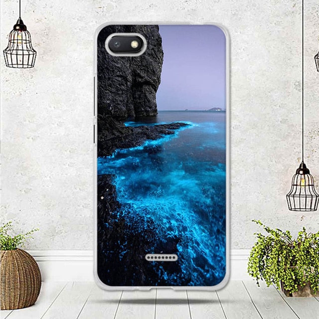 Mobile Phone Case For Xiaomi Redmi 6A Case Silicon Soft TPU Back Cover For Capa Xiaomi Redmi 6A Cover Funda 3D Coque Redmi 6 A