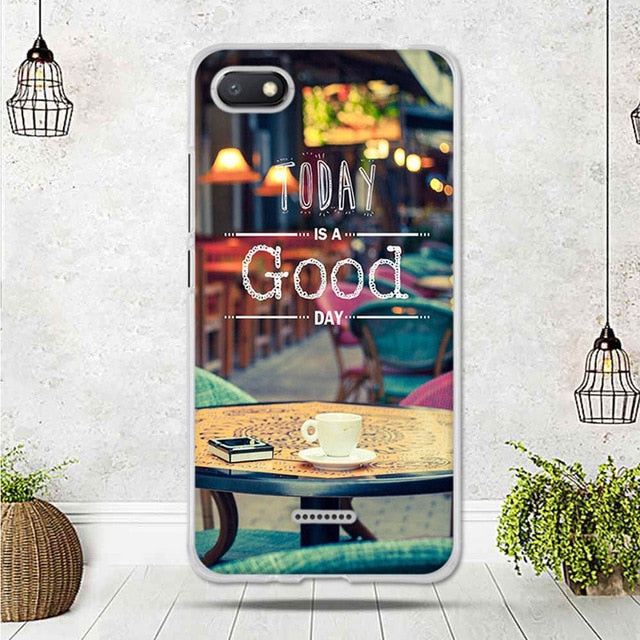 Mobile Phone Case For Xiaomi Redmi 6A Case Silicon Soft TPU Back Cover For Capa Xiaomi Redmi 6A Cover Funda 3D Coque Redmi 6 A