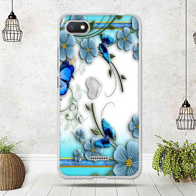 Mobile Phone Case For Xiaomi Redmi 6A Case Silicon Soft TPU Back Cover For Capa Xiaomi Redmi 6A Cover Funda 3D Coque Redmi 6 A