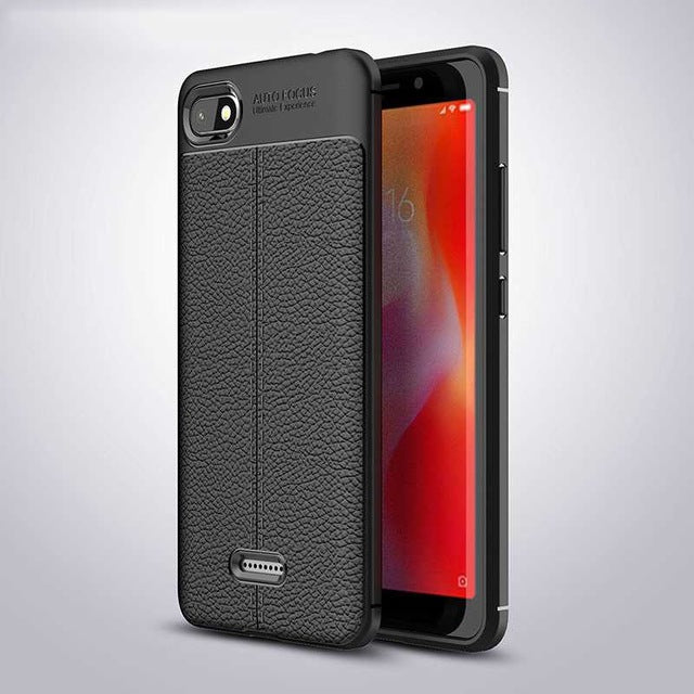 Mokoemi Fashion Lichee Pattern Shock Proof Soft 5.45"For Xiaomi Redmi 6a Case For Xiaomi Redmi 6a Cell Phone Case Cover