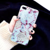 Luxury Bling Gold Foil Marble Hole Phone Case For iPhone X XS 6 6S Plus 7 7Plus 8 8Plus Soft TPU Shining Glitter Case Back Cover