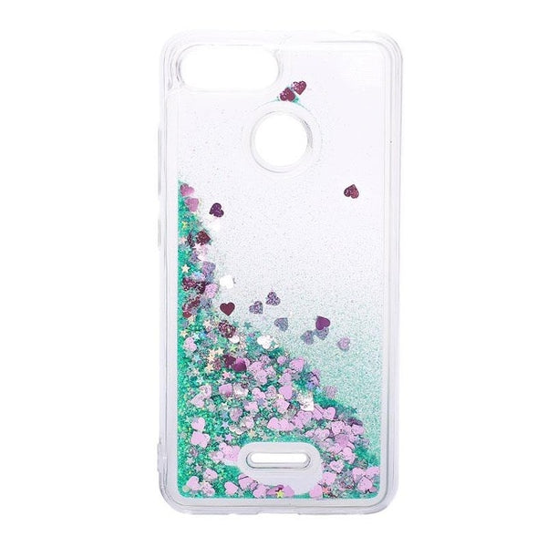 For Xiaomi Redmi 6A case Dynamic Liquid Glitter Bling Sand Soft TPU Phone case For Xiaomi Redmi 6 pro case cover Coque capa