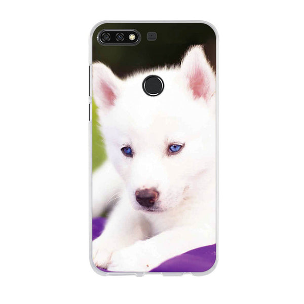 TPU Case for Huawei Y7 Prime 2018 Case Painted Silicone Cover for Huawei Y7 2018 Funda for huawei Y7 Pro 2018 Phone Cases