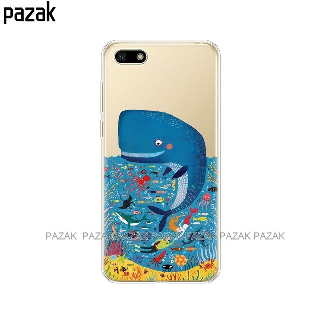 Silicone case For Huawei Honor 7A Case 5.45" inch cover Soft Tpu Phone Huawei Honor 7A DUA L22 Russian version Back Cover coque