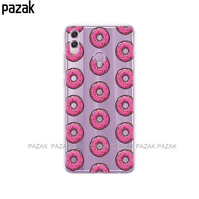 soft silicone case for huawei honor 8x Cases 6.5 inch Soft TPU Back Cover for huawei honor 8x Protect Phone shell Coque bags
