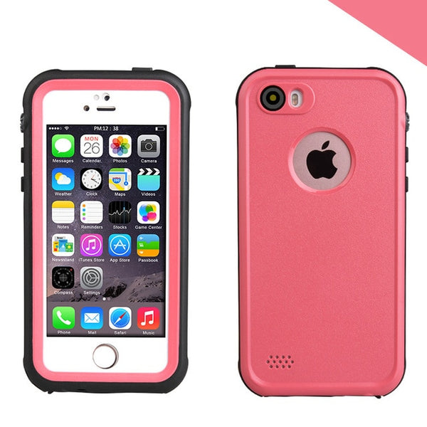 Waterproof Sealed Case For iPhone 5 5S SE Shockproof Touch ID Case Cover For iPhone 5S 5 Diving Swimming Original Case Bag