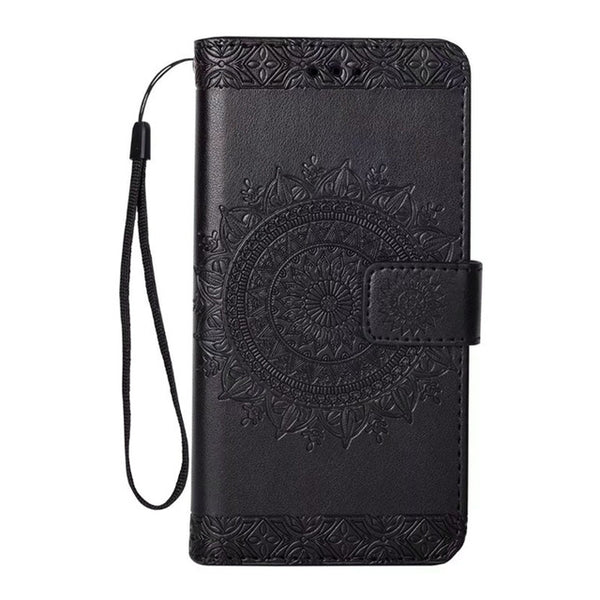 Flip Phone Etui Coque Cover Case on for Huawei P20 P10 Pro Lite Plus With Soft TPu High Quality Totem Print PU Leather Wallet