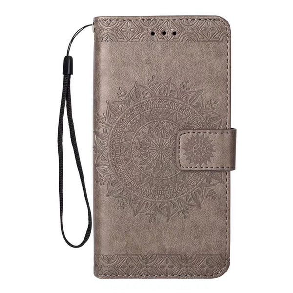 Flip Phone Etui Coque Cover Case on for Huawei P20 P10 Pro Lite Plus With Soft TPu High Quality Totem Print PU Leather Wallet