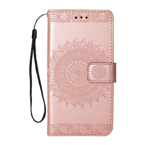 Flip Phone Etui Coque Cover Case on for Huawei P20 P10 Pro Lite Plus With Soft TPu High Quality Totem Print PU Leather Wallet