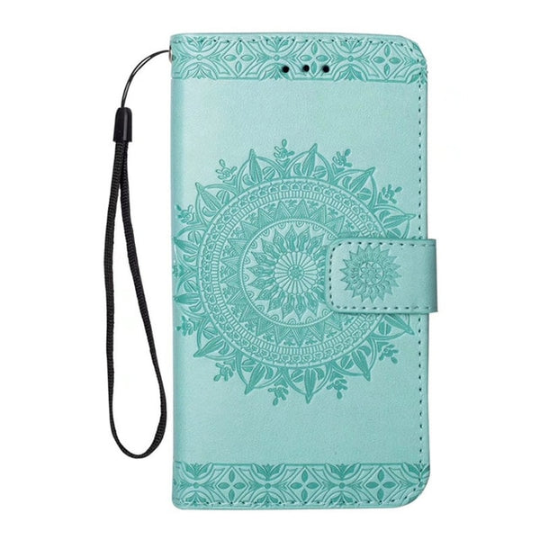 Flip Phone Etui Coque Cover Case on for Huawei P20 P10 Pro Lite Plus With Soft TPu High Quality Totem Print PU Leather Wallet