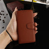 Leather Wallet Phone Case For iPhone X XS MAX XR 6 6S 7 8 Plus Card Slot Phone Bag For iPhone 5 5C 5S SE Flip Cover Stand Case