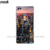 silicone case for huawei P smart 2018 Enjoy 7S case soft tpu back phone cover 360 full protective clear print transparent coque