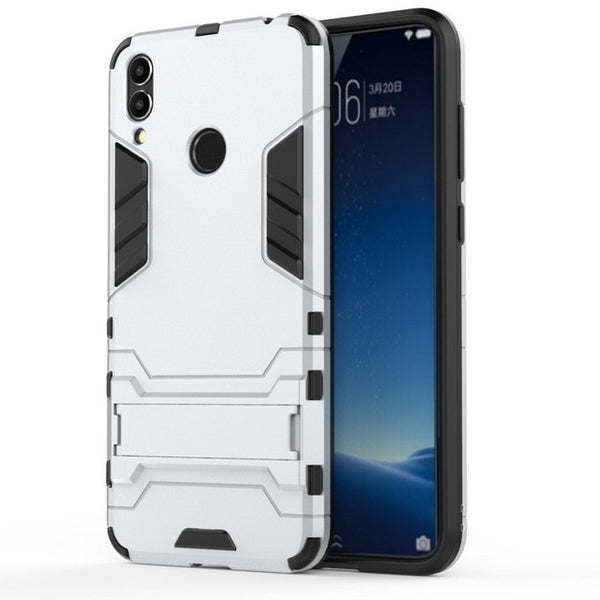 Hybrid Armor Cases For Huawei Honor 8C Case with stand ShockProof Full Protector Phone Cover For Huawei honor8c 8c