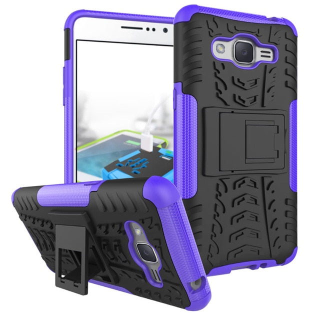 Mobile Cover For Case Samsung Galaxy J2 Prime Shockproof TPU + PC Strong Hybrid Phone Cases Cover For Galaxy J2 Prime G532 G532F