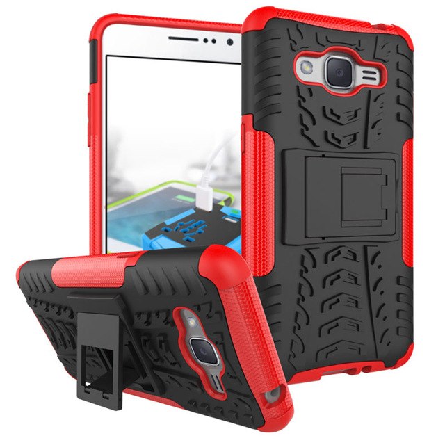 Mobile Cover For Case Samsung Galaxy J2 Prime Shockproof TPU + PC Strong Hybrid Phone Cases Cover For Galaxy J2 Prime G532 G532F