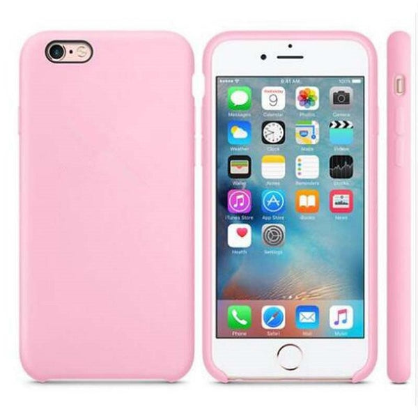 Have LOGO Original official Silicone Case For iPhone 7 8 XS Phone Case For iPhone X XR Cover For iPhone 6 6S Plus 5 5S