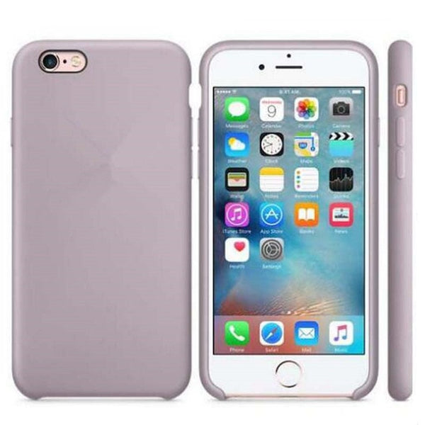 Have LOGO Original official Silicone Case For iPhone 7 8 XS Phone Case For iPhone X XR Cover For iPhone 6 6S Plus 5 5S