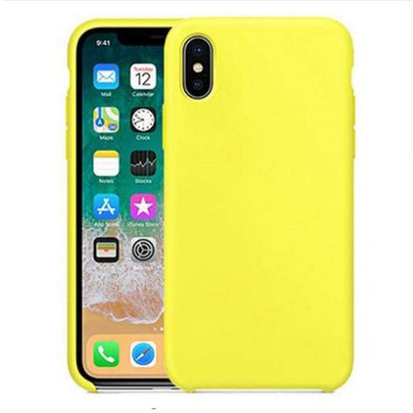 Have LOGO Original official Silicone Case For iPhone 7 8 XS Phone Case For iPhone X XR Cover For iPhone 6 6S Plus 5 5S