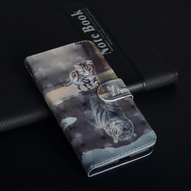 Luxury Flip Wallet Case for samsung galaxy J6 2018 Plus Book Flip Style High Quality Mobile Phone Cases for galaxy J6 2018 Cover
