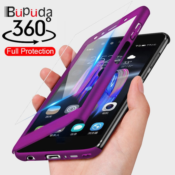 360 Full Protection Phone Case For Samsung Galaxy A7 A6 A8 J4 J6 J8 Plus 2018 Case Shockproof Cover For Samsung A5 A7 2017 Case