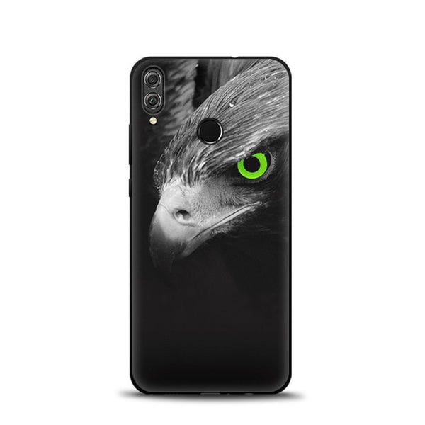 JURCHEN Case For Huawei Honor 8X Soft TPU Silicone Cartoon Cute Back Cover For Huawei Honor 8X JSN-AL00 a TL00 6.5" Phone Cases