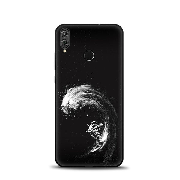 JURCHEN Case For Huawei Honor 8X Soft TPU Silicone Cartoon Cute Back Cover For Huawei Honor 8X JSN-AL00 a TL00 6.5" Phone Cases