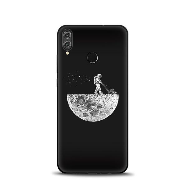 JURCHEN Case For Huawei Honor 8X Soft TPU Silicone Cartoon Cute Back Cover For Huawei Honor 8X JSN-AL00 a TL00 6.5" Phone Cases