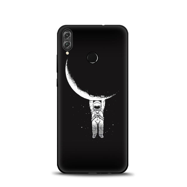 JURCHEN Case For Huawei Honor 8X Soft TPU Silicone Cartoon Cute Back Cover For Huawei Honor 8X JSN-AL00 a TL00 6.5" Phone Cases