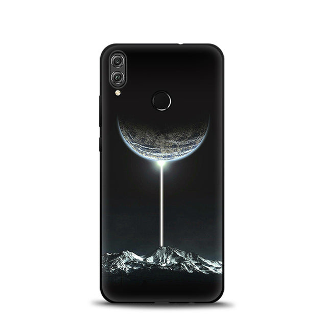 JURCHEN Case For Huawei Honor 8X Soft TPU Silicone Cartoon Cute Back Cover For Huawei Honor 8X JSN-AL00 a TL00 6.5" Phone Cases