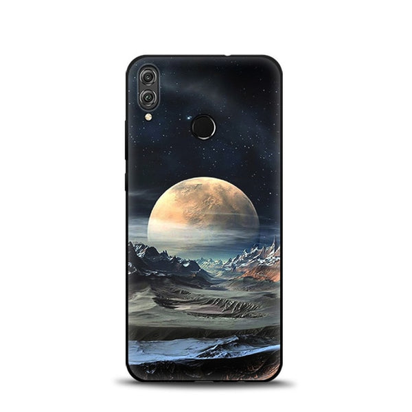 JURCHEN Case For Huawei Honor 8X Soft TPU Silicone Cartoon Cute Back Cover For Huawei Honor 8X JSN-AL00 a TL00 6.5" Phone Cases