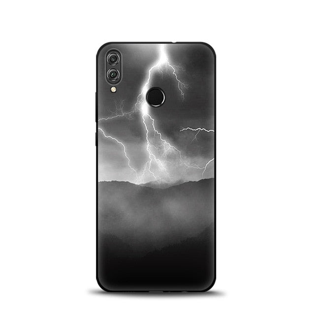 JURCHEN Case For Huawei Honor 8X Soft TPU Silicone Cartoon Cute Back Cover For Huawei Honor 8X JSN-AL00 a TL00 6.5" Phone Cases
