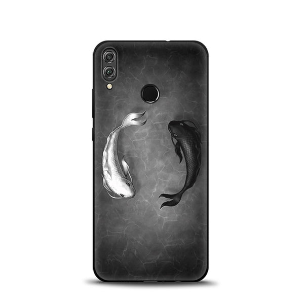 JURCHEN Case For Huawei Honor 8X Soft TPU Silicone Cartoon Cute Back Cover For Huawei Honor 8X JSN-AL00 a TL00 6.5" Phone Cases